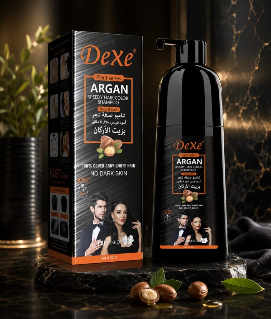 DEXE BLACK SHAMPOO ARGAN